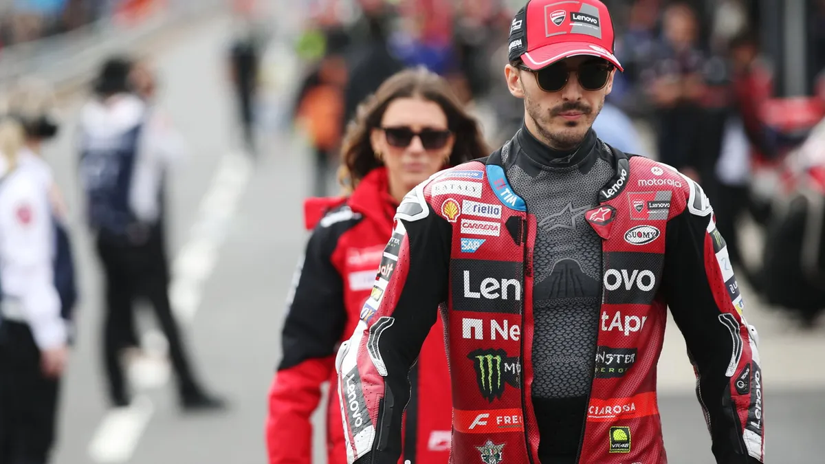 Pecco Bagnaia Bungkam Soal Masalah Ducati di Sprint MotoGP Australia