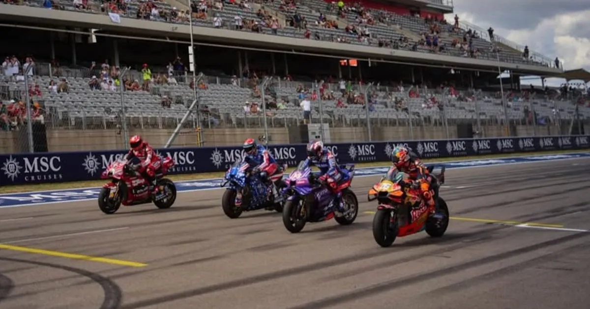 MotoGP Menggebrak F1 di Austin Lewat Aksi Perdana