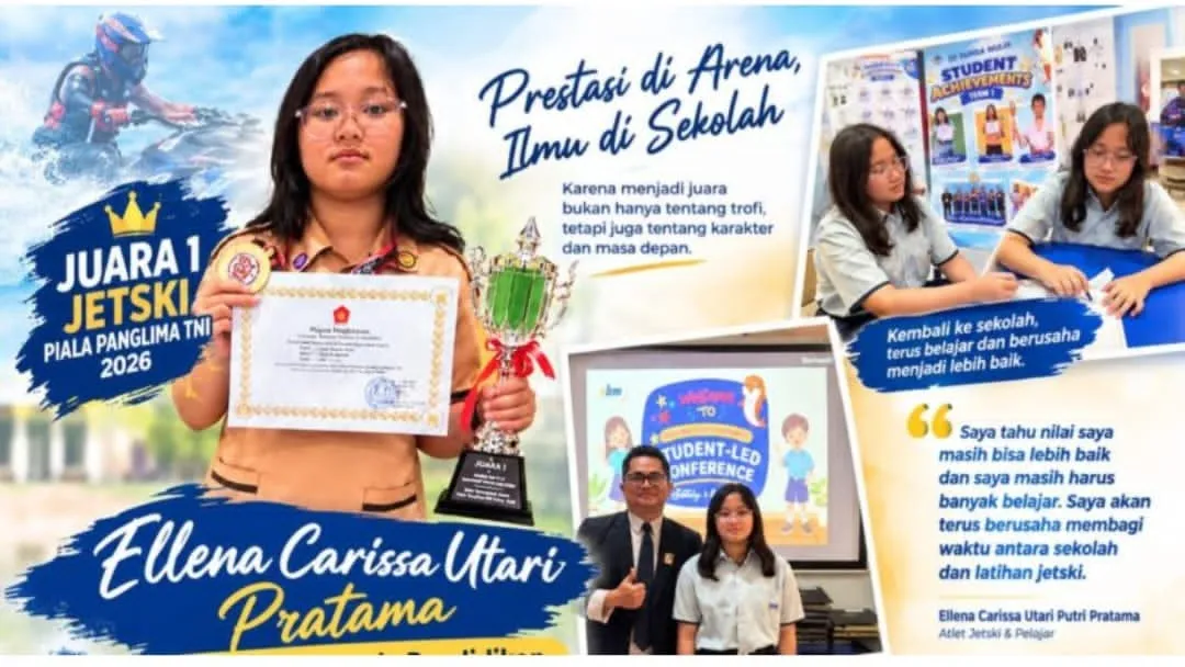 Inspirasi Atlet Muda: Ellena Carissa Juara 1 Jetski Piala Panglima TNI 2026 yang Tetap Utamakan Pendidikan