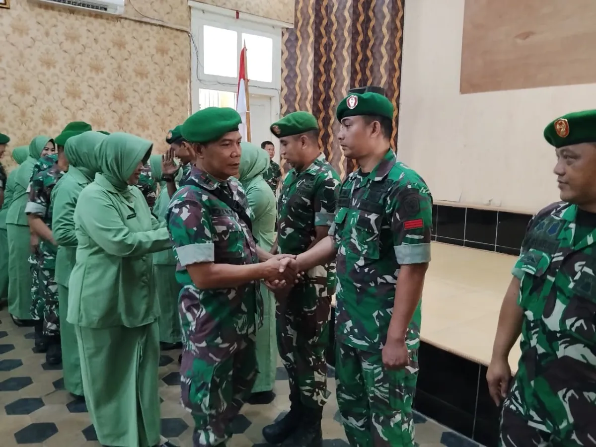 Suntikan Tenaga Baru, 10 Prajurit Resmi Perkuat Jajaran Kodim 0601/Pandeglang