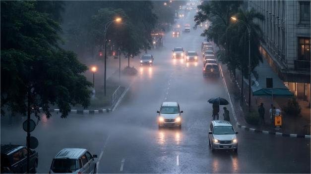 Waspada! Hujan Lebat Disertai Petir dan Angin Kencang Guyur Jabodetabek Malam Ini 2 Januari 2026 – BMKG: Berlaku hingga Pukul 20:00 WIB