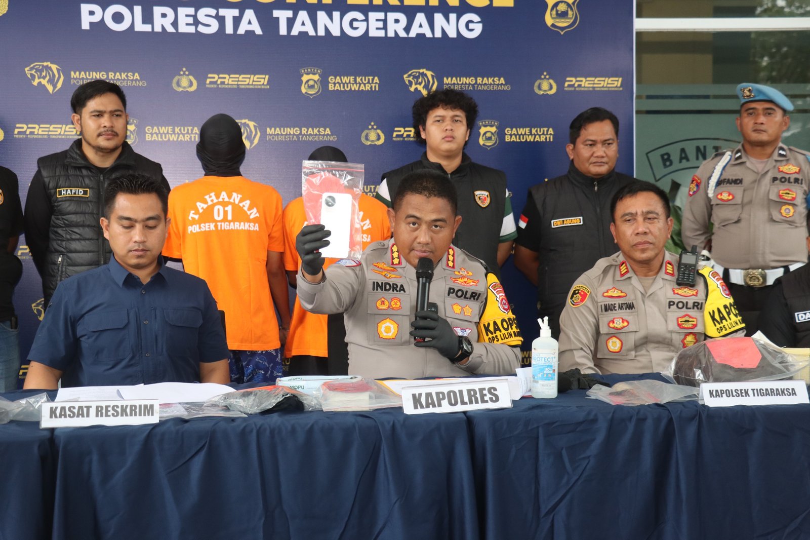 Sakit Hati Ditagih Utang Rp1,4 Juta, Pria di Jambe Tangerang Bunuh dan Rampas Barang Korban