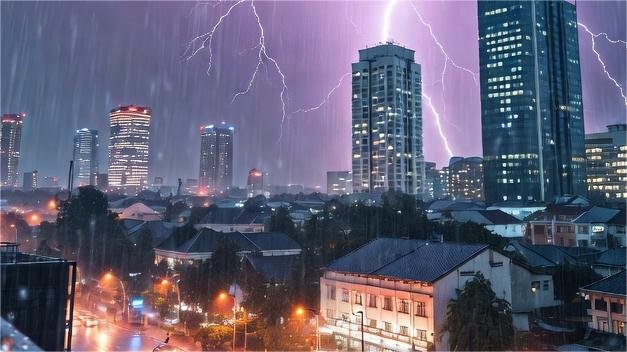 UPDATE Peringatan Dini Cuaca BMKG Jabodetabek 18 Januari 2026: Hujan Sedang-Lebat Disertai Petir dan Angin Kencang Hingga Pukul 22:30 WIB