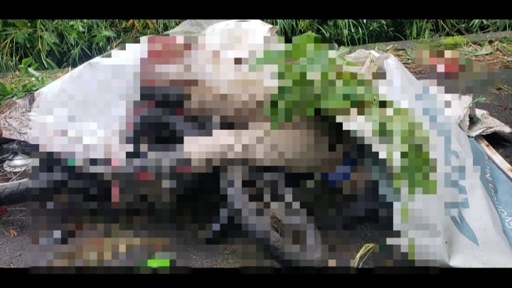 Tragedi Beruntun di Cisarua Bandung Barat: 2 Polisi Tewas Tertabrak Truk TNI Usai Evakuasi Longsor, Korban Dievakuasi ke RS Cibabat