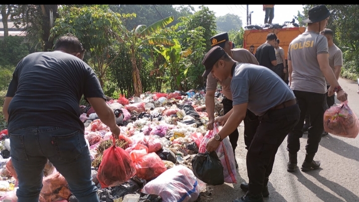 Polri Jadi Motor Penggerak Aksi Bersih Lingkungan di Panongan, Tindaklanjuti Instruksi Presiden Prabowo soal Penanganan Sampah Nasional