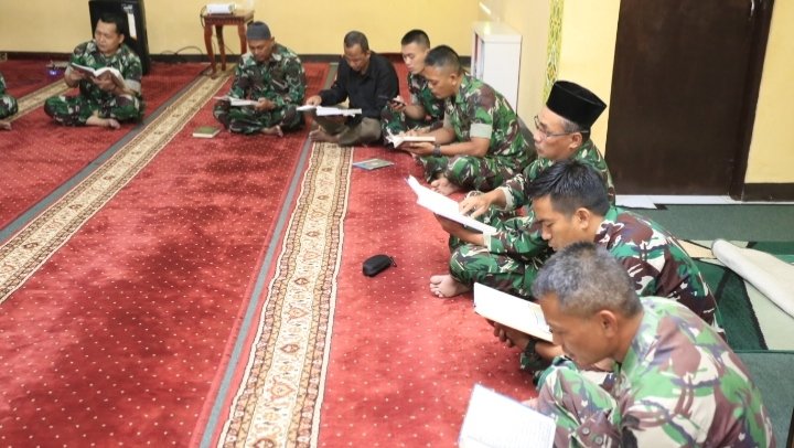 Semangat Ramadhan 1447 H, Kodim 0607/Kota Sukabumi Gelar Tadarus Al-Qur’an Live Streaming Bersama Pangdam III/Siliwangi