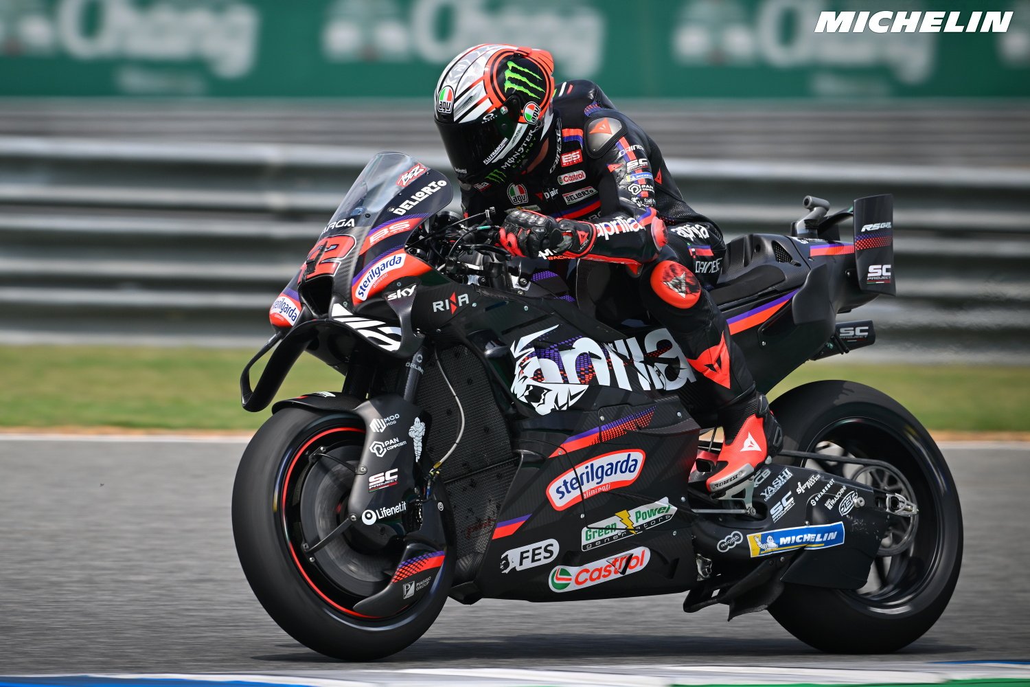 Aprilia Dominan di FP1 MotoGP Thailand