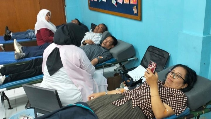 Setetes Darah, Sejuta Kasih, GKI Serang Sukses Kumpulkan 75 Kantong Darah di Minggu Ketiga Paskah