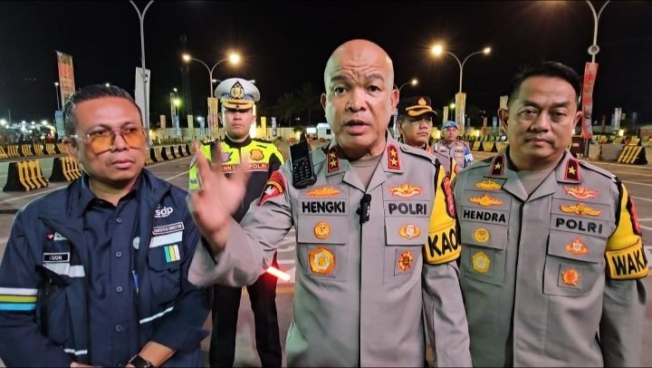 Puncak Arus Mudik Lebaran 2026 di Merak-Bakauheni Terlewati Lancar, Kapolda Banten Imbau Pemudik Arus Balik Isi BBM Sebelum Tiba di Bakauheni