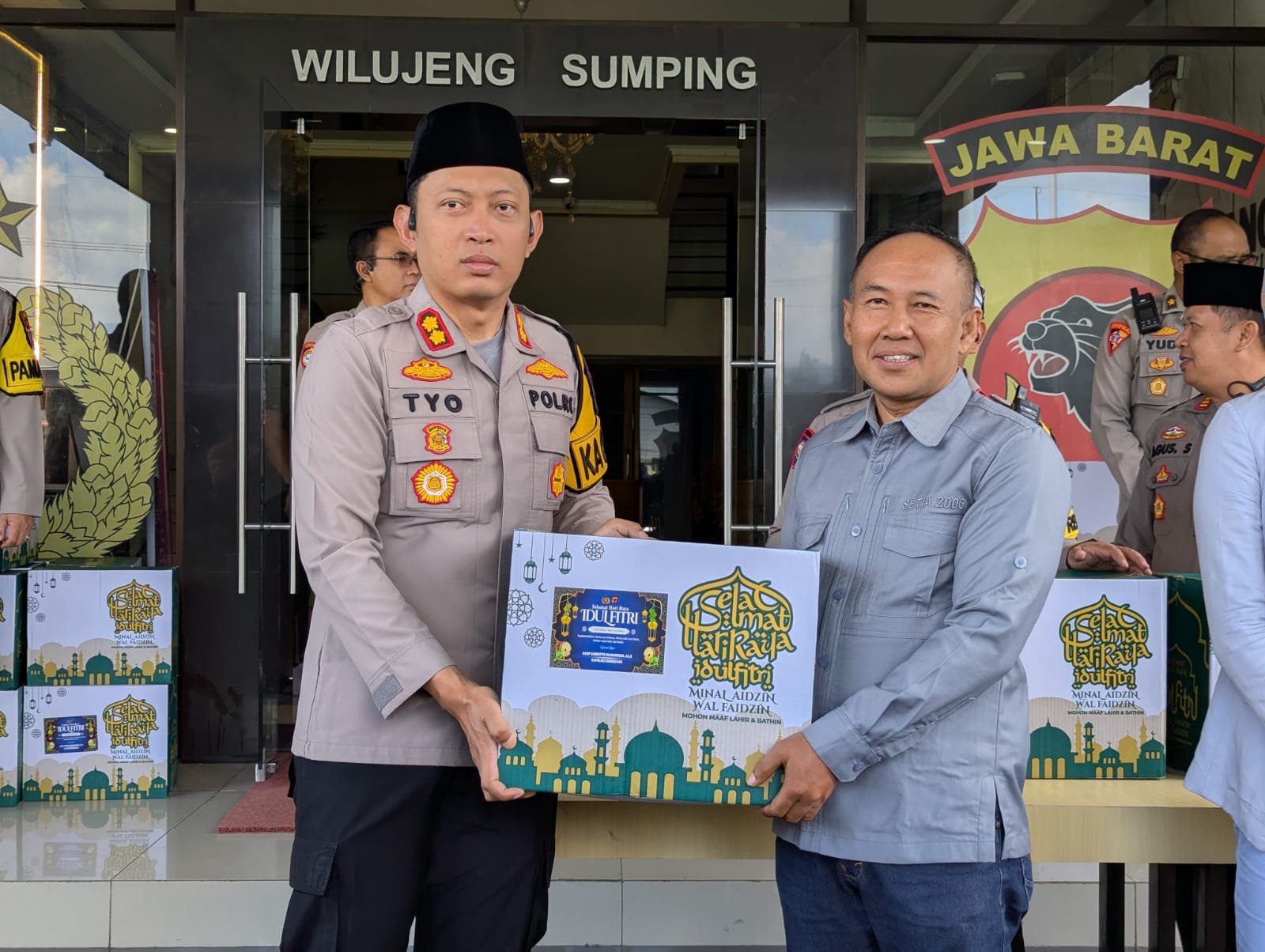 Polres Sumedang Apresiasi Jurnalis Lewat Silaturahmi dan Bingkisan Idul Fitri 1447 H Jelang Lebaran