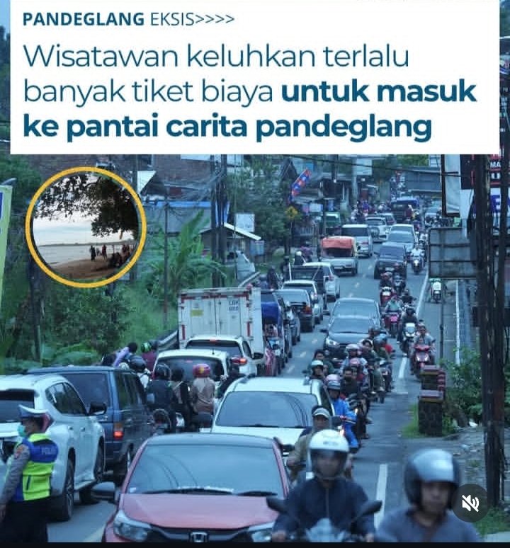Heboh! Oknum Pungli Pantai Carita Minta Uang Kebersihan Rp? Meski Sudah Bayar Tiket Masuk Rp50 Ribu + Parkir Mobil Rp20 Ribu, Wisatawan Geram: "Uang Tiket Kemana?!" Viral di Instagram & Medsos