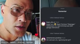 Staf Khusus Menteri Pertahanan Deddy Corbuzier sindir aktivis yang geruduk rapat RUU TNI pada akhir pekan lalu. (Foto: instagram @dckemhan)