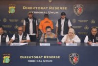 Polda Metro Jaya Ungkap Kasus Pembunuhan Berencana