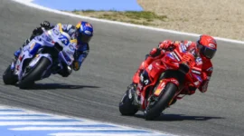 Marc Marquez, Alex Marquez, 2025 MotoGP Spanish Grand Prix. Credit: Gold and Goose.