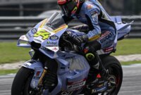 Fermin Aldeguer, pembalap Gresini Racing, melaju kencang dengan Ducati Desmosedici GP24 di Sirkuit Le Mans, MotoGP Prancis 2025 (Foto: Fermin Aldeguer Facebook)