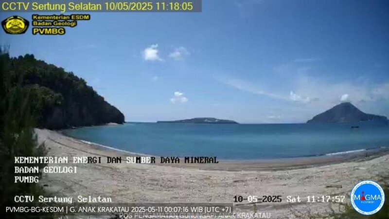 Status Waspada Tetap Berlaku untuk Gunung Anak Krakatau