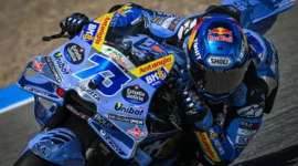 Pembalap Gresini Ducati Alex Marquez beraksi di Sirkuit Le Mans, FP1 MotoGP Prancis 2025 (Foto: MotoGP.com)