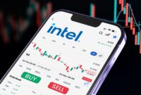Saham Intel Anjlok (Gambar : Ifan Apriyana)