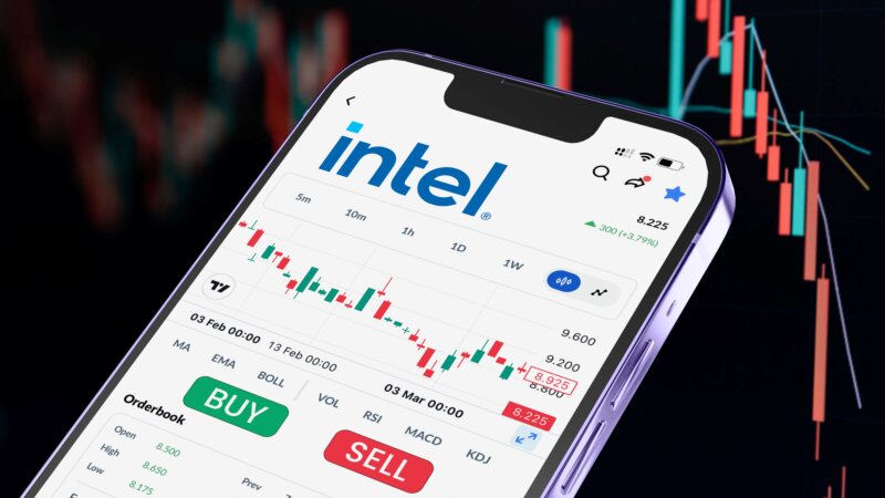 Saham Intel Anjlok (Gambar : Ifan Apriyana)