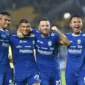 Persib Bandung merayakan gelar juara BRI Liga 1 2024/2025 usai mengalahkan Barito Putera, Jumat (9/5/2025). Stadion Gelora Bandung Lautan Api dipenuhi Bobotoh yang merayakan kemenangan back-to-back Maung Bandung.