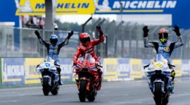 Tangkapan layar klasemen MotoGP 2025 menunjukkan Marc Marquez memimpin dengan 171 poin, diikuti Alex Marquez dengan 149 poin, dan Pecco Bagnaia dengan 120 poin setelah seri Le Mans  (Foto: Marc Marquez Facebook)