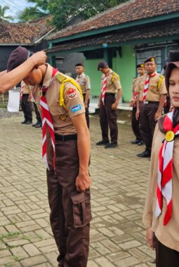 Koramil 0111/Pagelaran Gelar Diklatsar Pramuka Saka Wira Kartika 2025