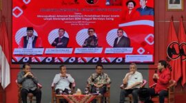 Hakim Mahkamah Konstitusi Arief Hidayat, dalam Seminar Nasional Bulan Bung Karno