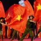 Bendera Vietnam. (AFP via Getty Images/HOANG DINH NAM)