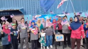 Konvoi Kembara Merdeka 2025 Berjaya Semarakkan Patriotisme di Kampung Orang Asli Sungai Layau
