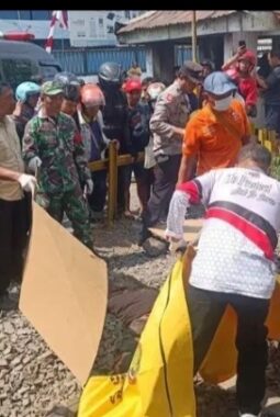 Perempuan Tanpa Identitas Tewas Terserempet Kereta Api di Tebel, Gedangan