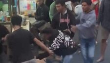 keributan penumpang dan calo tiket