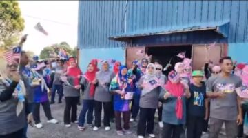 Konvoi Kembara Merdeka 2025 Berjaya Semarakkan Patriotisme di Kampung Orang Asli Sungai Layau