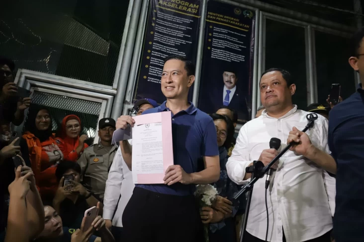 Tom Lembong Bebas (Foto: NM)