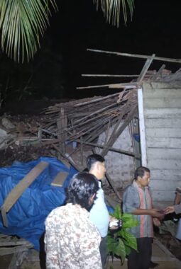 Gempa Guncang Tanggamus, 9 Rumah Warga Rusak