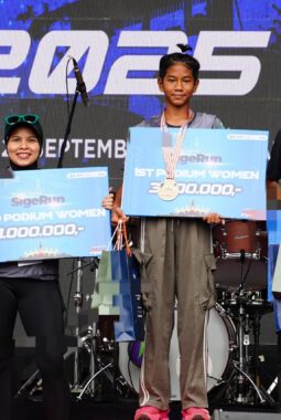 QRIS Tap Diluncurkan di Siger Run 2025, Wagub Jihan Ajak Masyarakat Melek Digital