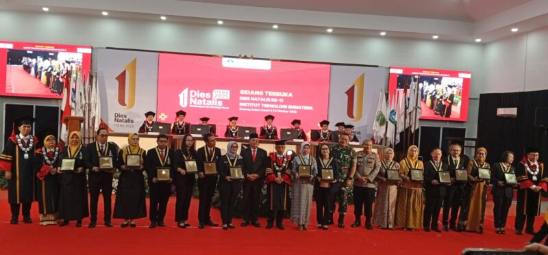 nstitut Teknologi Sumatera (Itera) merayakan Hari Ulang Tahun (Dies Natalis) ke-11