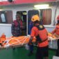 Lanal Lampung dan tim terpadu sukses evakuasi jenazah ABK MV. CEYLON BREEZE di Teluk Lampung pada 5 Oktober 2025 (Foto Husni NM)