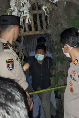 Geger! Mayat Pria Membusuk Ditemukan di Gubuk Kosong Kampung Kebon Jeruk Cikande Serang